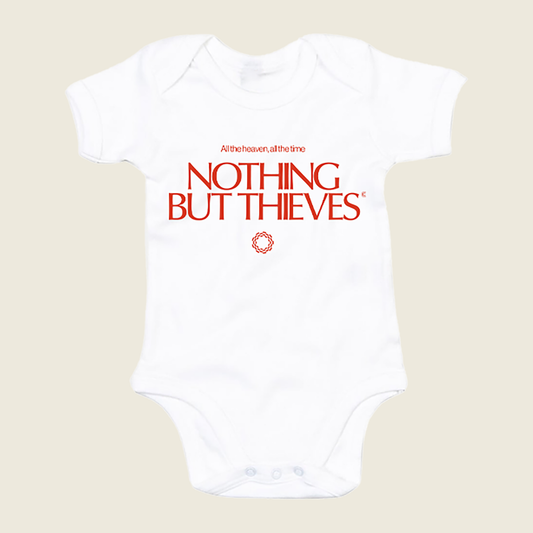 All The Nappies All The Time Babygrow (White)