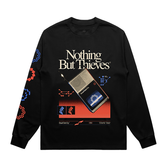 NBT WALKMAN BLACK LONGSLEEVE TEE