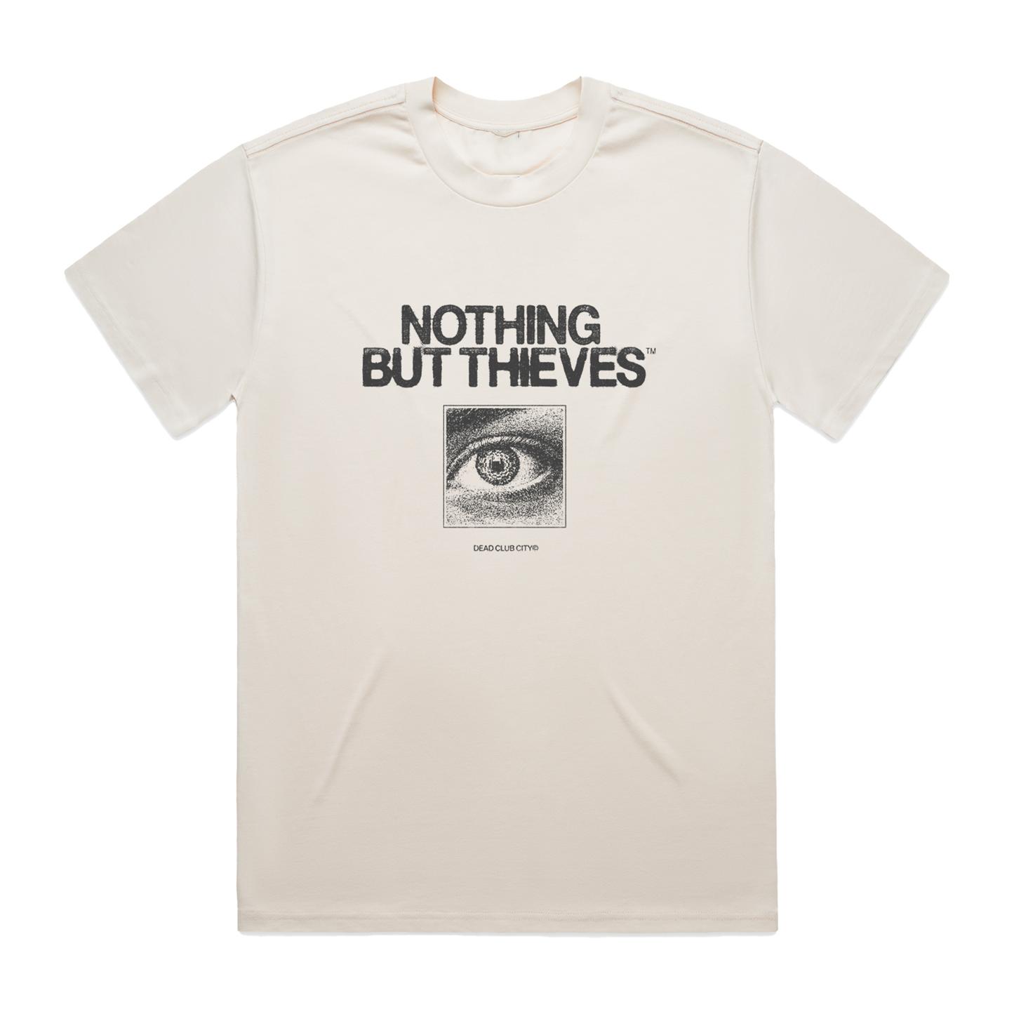Eyes Off Ecru T-Shirt