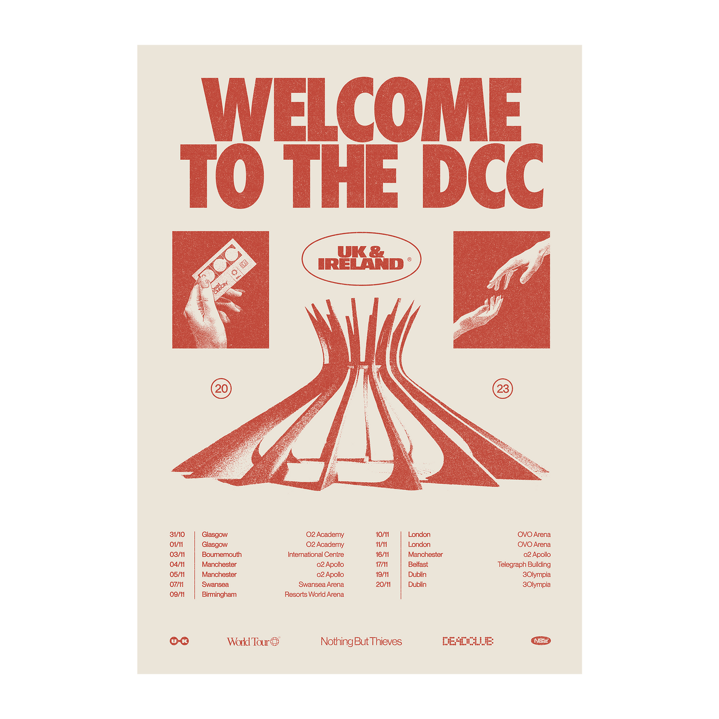 NBT DCC UK TOUR 2023 POSTER